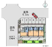 ★手数料０円★名古屋市北区北久手町　月極駐車場（LP）